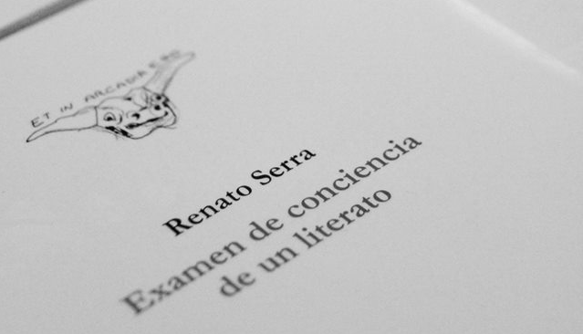 La escritura como resistencia. Examen de conciencia de un literato, de Renato Serra